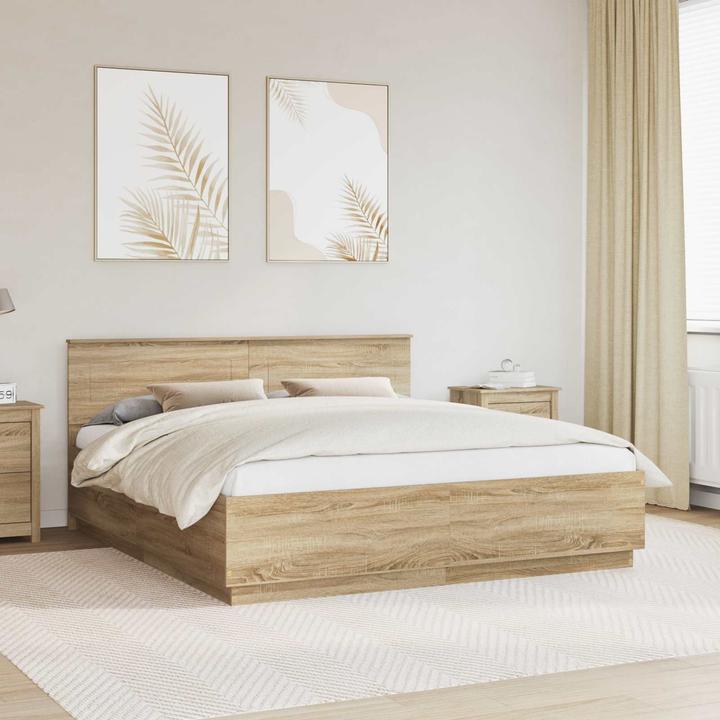 Image du produit vidaXL Moderner Bettrahmen (200 x 200 cm)