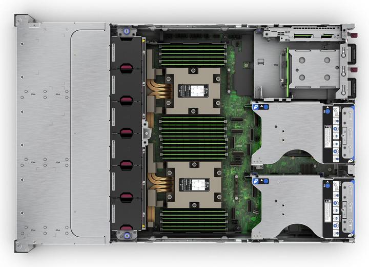 Actual product image HPE ProLiant DL385 Gen11 AMD EPYC 9124 3.0GHz 16-core 1P 32GB-R 8SFF 800W PS Server (Amd Epyc 9124, 32 GB, Rack Server)