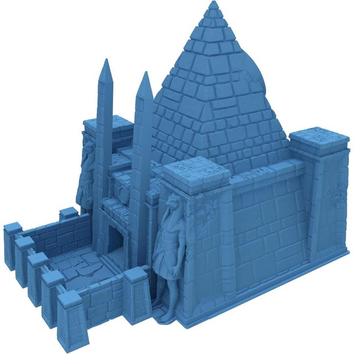 Produktbild Feldherr Fates End Würfelturm Tempel Ra himmelblau 3D gedruckt (Kunststoff)