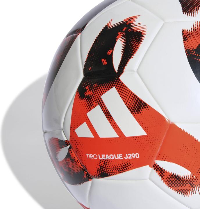 Actual product image Adidas Tiro Junior 290 League Football White-Red HT2424 (5) (5)