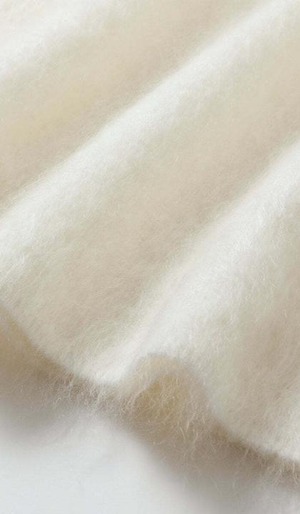 Produktbild Bellemere Pullover Brushed Silk Cashmere Crew-Neck Sweater (One Size)