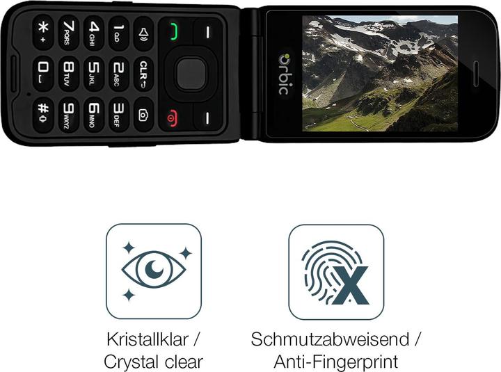 Actual product image Dipos Screen Protector Crystalclear for Orbic Journey Pro Lite