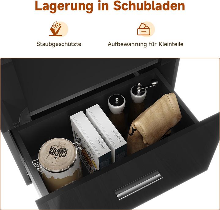 Produktbild SONNI Vitrine mit LED-Beleuchtung (55 x 35 x 172 cm)