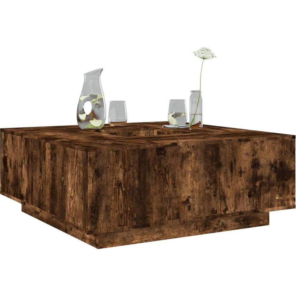 VidaXL, Couchtisch + Beistelltisch, Leif (100 x 100 x 40 cm)