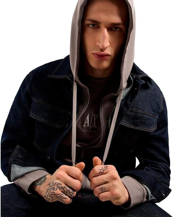 Produktbild Armani Exchange Felpa con Cappuccio e Zip (M)