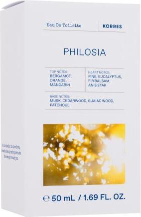 Actual product image Korres Philosia Eau de Toilette 50ml (Eau de toilette, 50 ml)