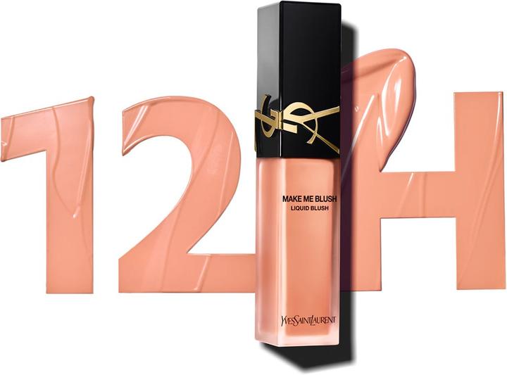 Actual product image Yves Saint Laurent Liquid Blush 57 Coral Clash (Coral Clash)