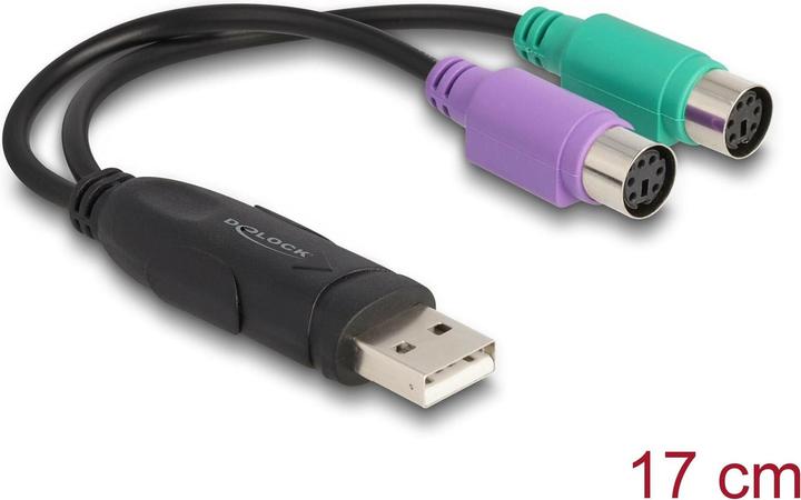 Produktbild Delock USB zu PS/2 Adapter (0.17 m, PS/2)