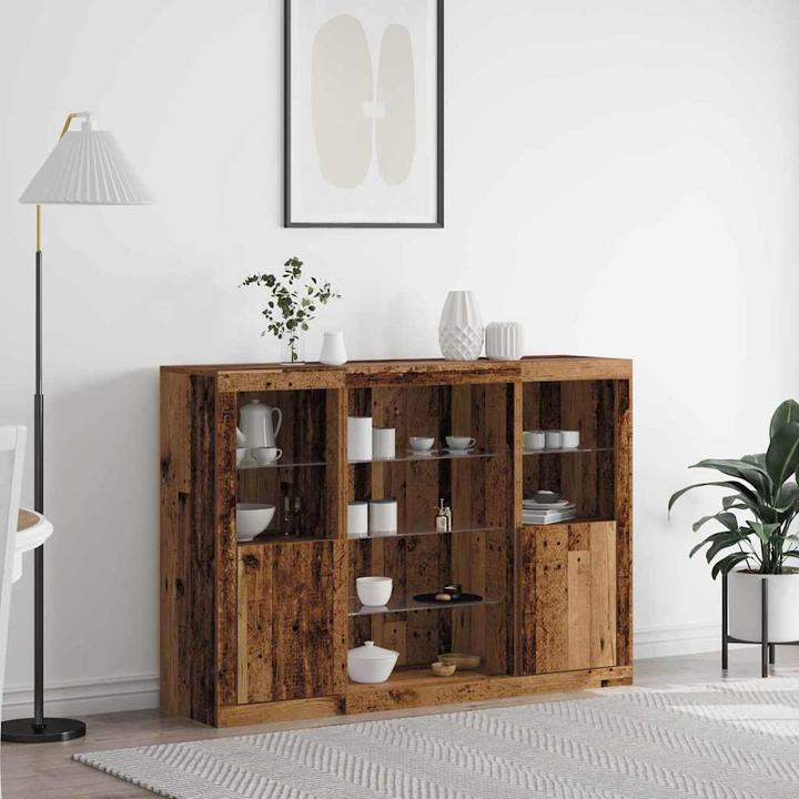 Actual product image vidaXL Modernes Sideboard (142.50 x 37 x 100 cm)