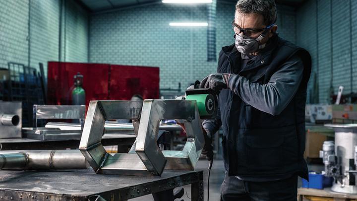 Actual product image Bosch Professional Zubehör PRO Y580 sanding belt, 90 x 100 x 285 mm, G120 (120)