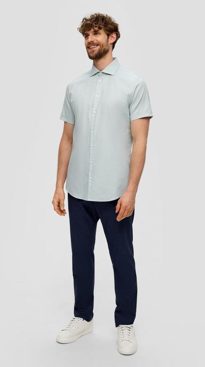 Immagine prodotto s.Oliver Hemd Kurzarmhemd mit Dobby-Struktur (40)