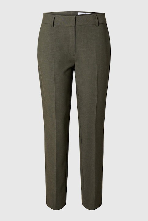 Actual product image Selected Femme Slfrita-Ria Mw Crop Pant Mel Noos (36)