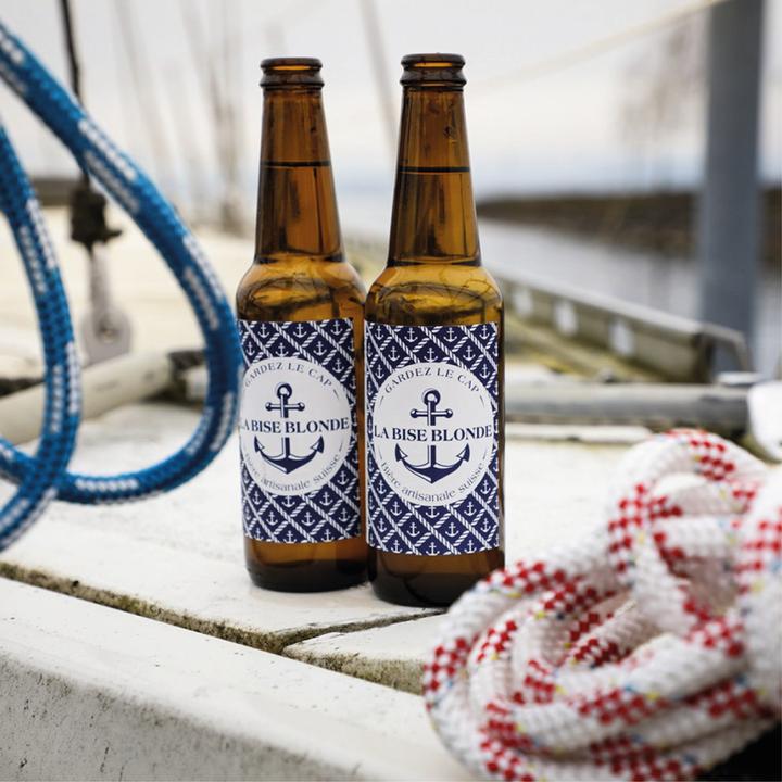 Produktbild Dr. Gab's Bier La Bise Blonde - 8er-Pack (8 x 33 cl)