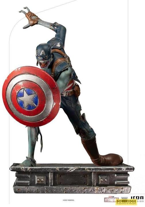 Produktbild Iron Studios ST What If...? : Captain America Zombie Art Scale 22 cm