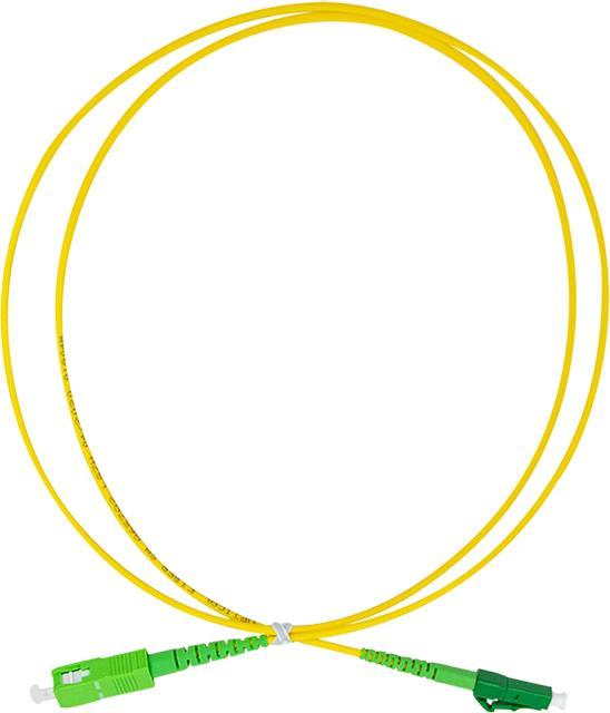 Actual product image LogiLink Fibre optic patch cable, SC-Simplex (CAT7, 1 m)
