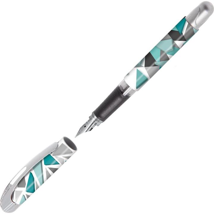 Image du produit Online Stylo plume Fresh.3d 12590/3D M (Argent, Turquoise, 1x)