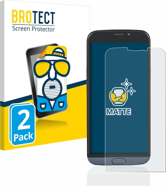 Actual product image BROTECT Anti-glare screen protector matt (2 Piece, Doro 8050)