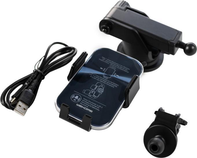 Actual product image Wekome Car holder with wireless charging