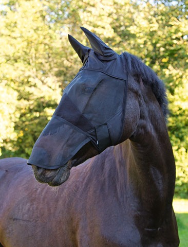 Actual product image Kerbl Fly mask with ear and nostril protection