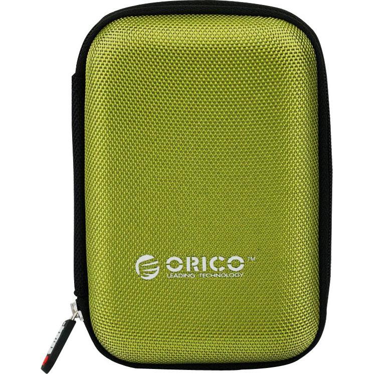 Orico Etui na dysk zewnÄ™trzny, zielone (Borsa per cuffie), Borsa per cuffie + Copertura protettiva, Verde