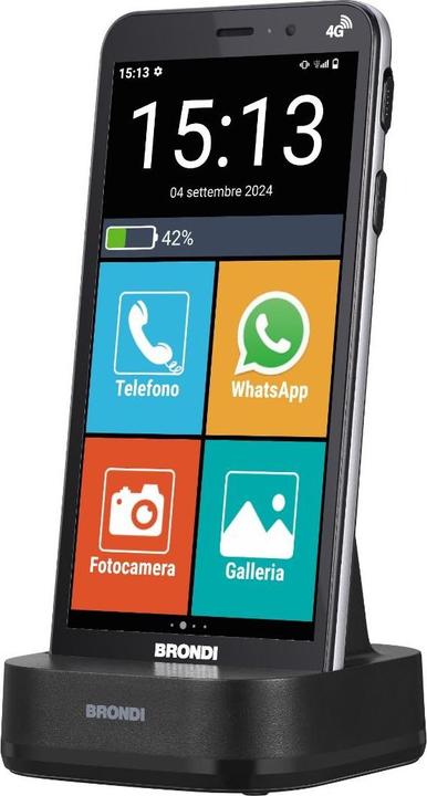 Image du produit Brondi Amico Vero (32 Go, Noir, 5.70", Double SIM, 4G)