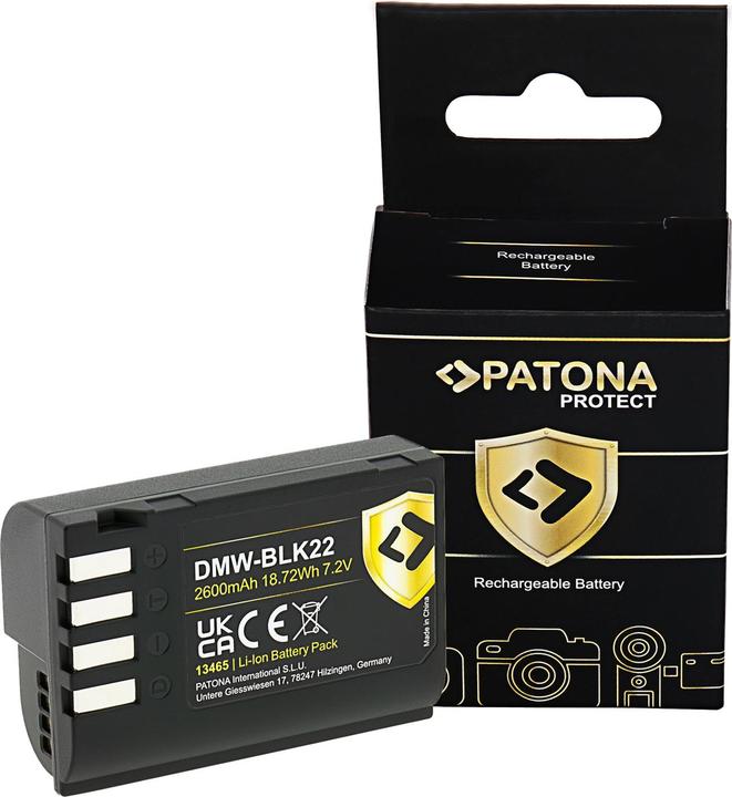 Patona Protect Battery DMW-BLK22 (Camera battery)