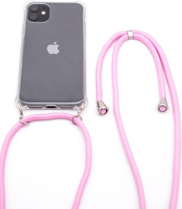 Immagine prodotto Evelatus Custodia per iPhone X/XS con corda Rosa (Apple iPhone X)