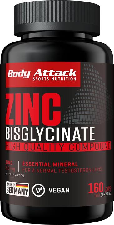 Produktbild Body Attack Zinc Pro (160 Stück, Kapseln)