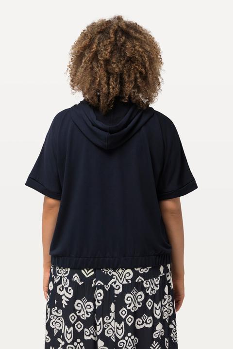 Image du produit Ulla Popken Veste à capuche oversize, base élastique (50, 52)