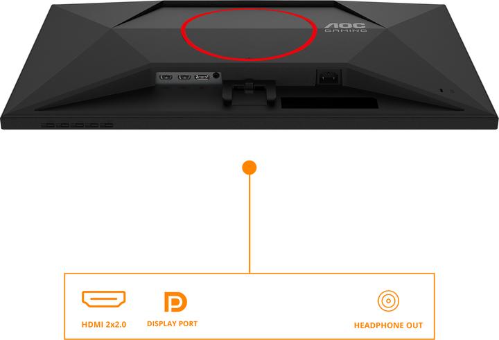 Produktbild AOC 27G4HRE (1920 x 1080 Pixel, 27")