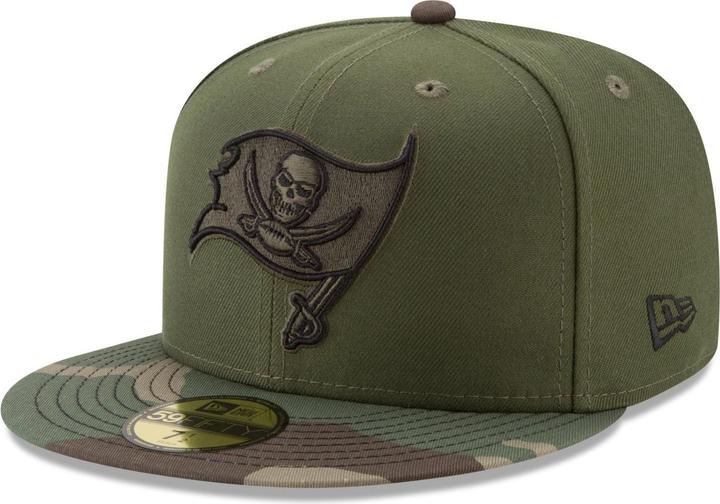 Actual product image New Era 59Fifty Cap - Tampa Bay Buccaneers wood camo - 7 3/8 (7 3/8)