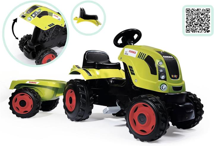 Produktbild Smoby Claas Farmer XL + Trailer