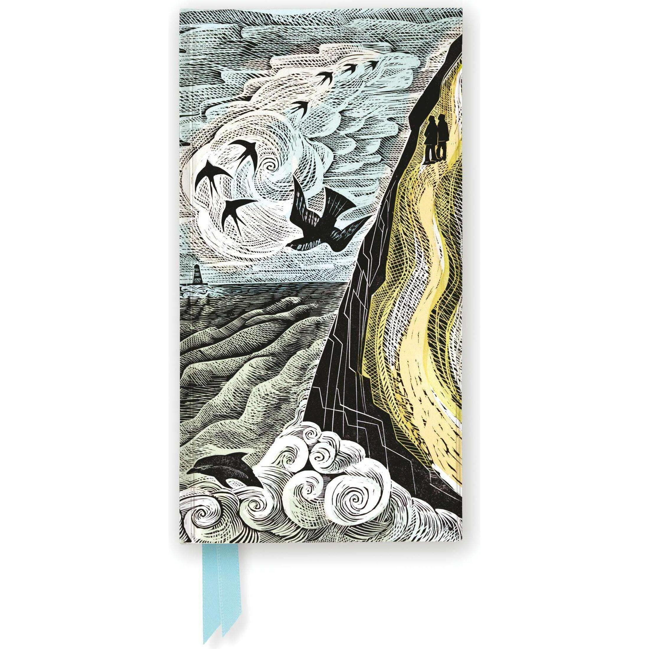 Angela Harding: The Salt Path (Foiled Slimline Journal), Sachbücher von Flame Tree Publishing