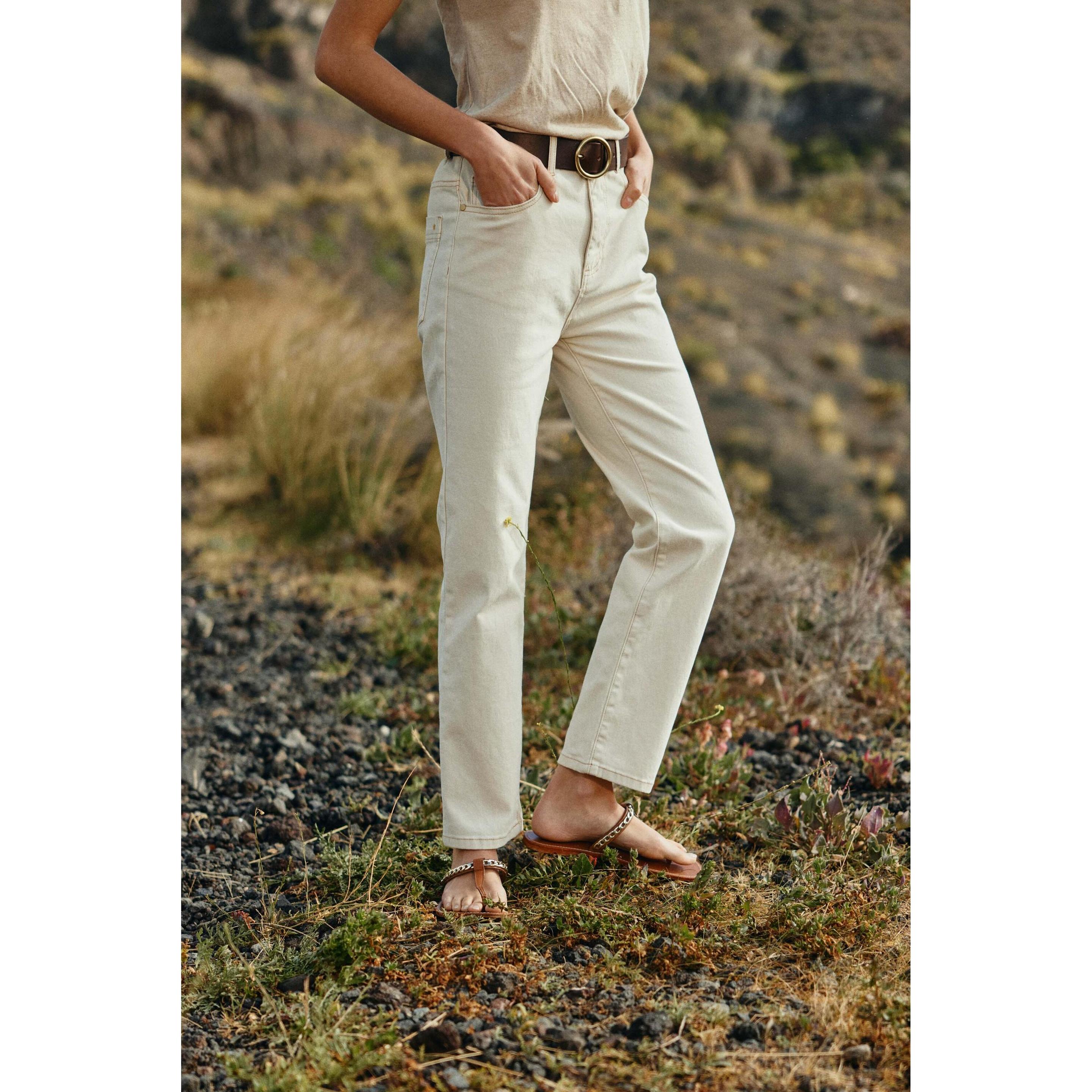 Thumbnail - La Petite Étoile, Damen, Jeans, jeans damen brieg ray, Weiss, (40)