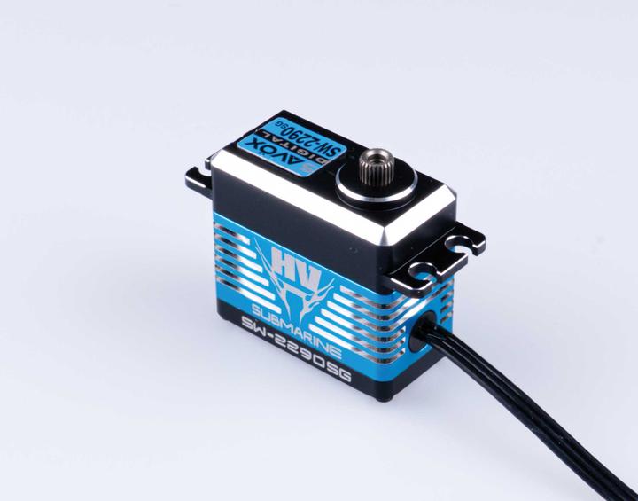Actual product image Savöx sw-2290sg (7.4v/55kg/0.13s) digital hv servo waterproof black line