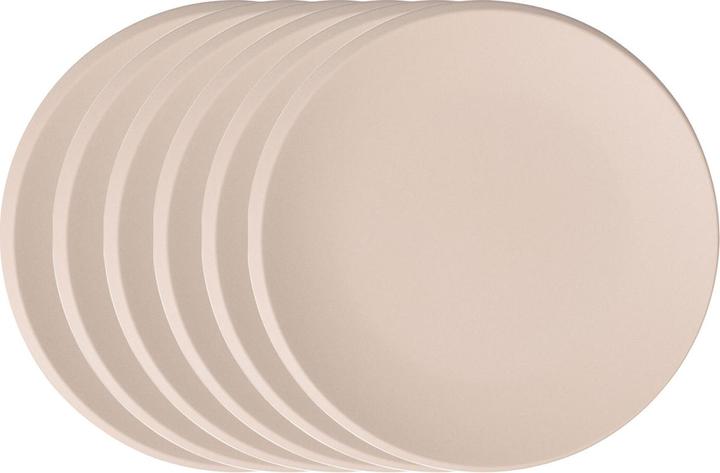 Produktbild Villeroy & Boch Frühstücks- & Dessertteller NewMoon Ø 24 cm, 6 Stück, Beige (6 x, 24 cm)