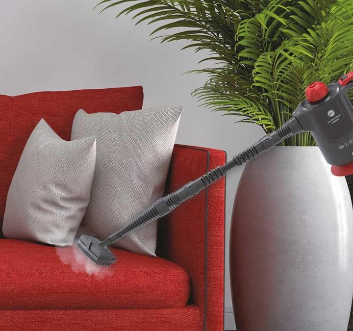 Immagine prodotto Hoover Steam Capsule Express SGE1000 011 pulitore a vapore portatile Titanium (4 bar, 1000 W)