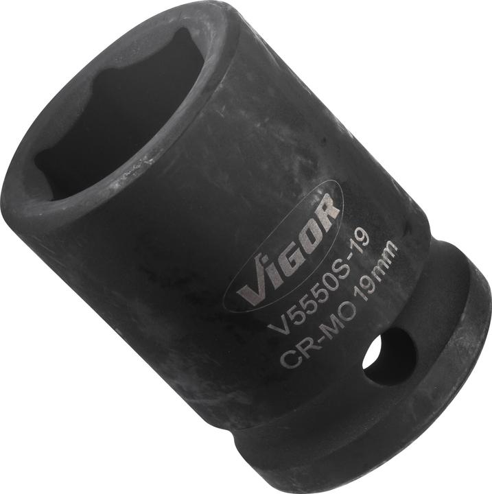 Productafbeelding Vigor Dopsleutel kort 1/2" SW 19 (19 mm)