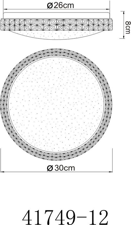 Image du produit Globo Plafonnier Ovi blanc 1xLED (980 lm)
