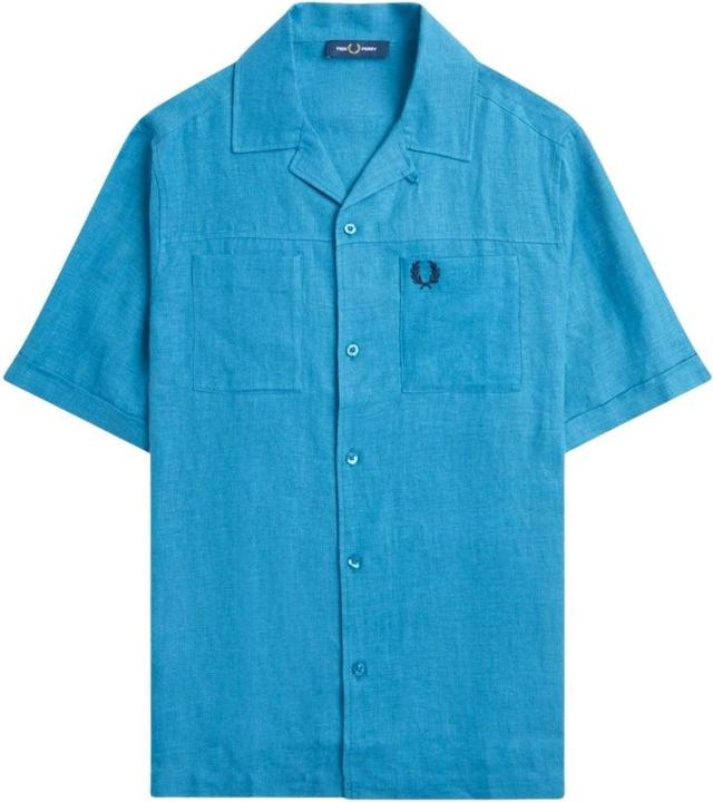 Produktbild Fred Perry Runaway Hemd Leinen (XL)