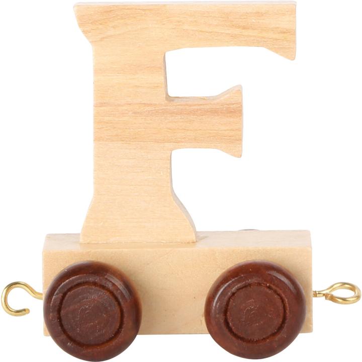 Actual product image small foot Letter train F