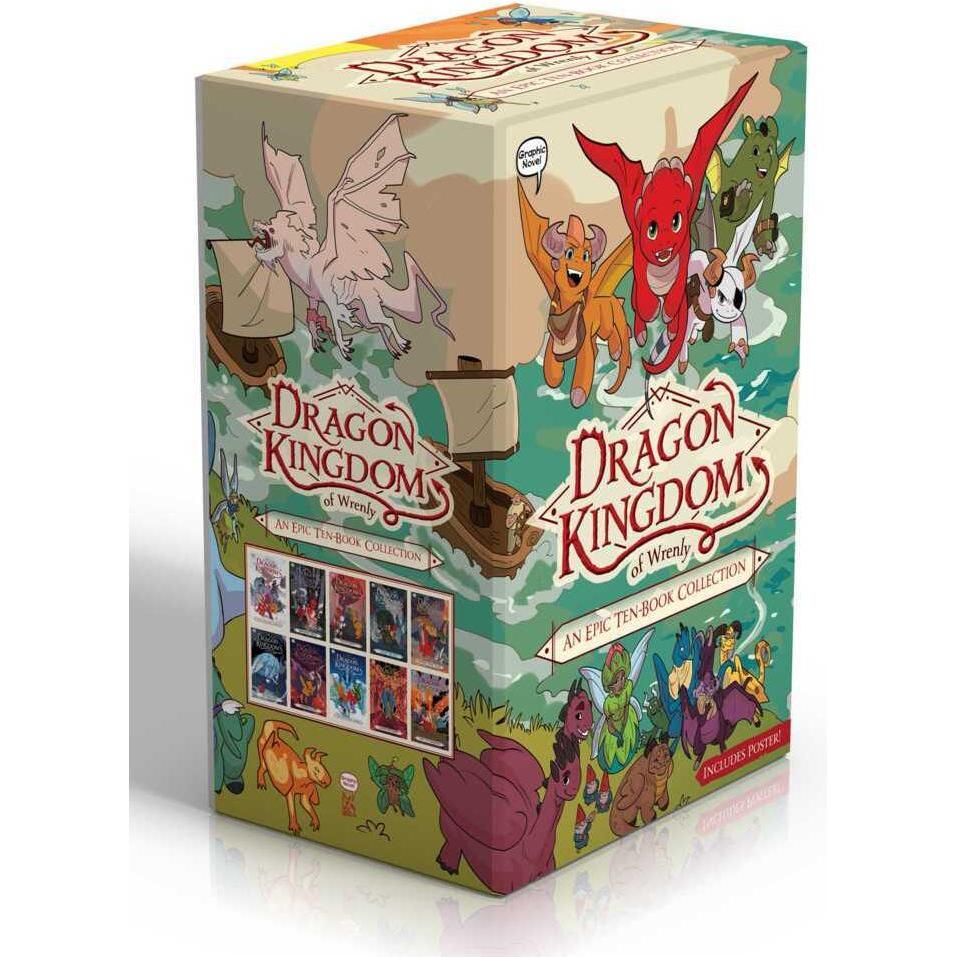 Dragon Kingdom of Wrenly An Epic Ten-Book Collection (Includes Poster!) (Boxed Set), Belletristik von Jordan Quinn