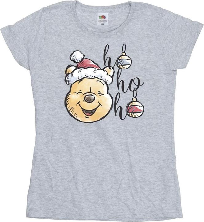 Immagine prodotto Disney Winnie The Pooh Ho Ho Ho Baubles Maglietta Donna (L)