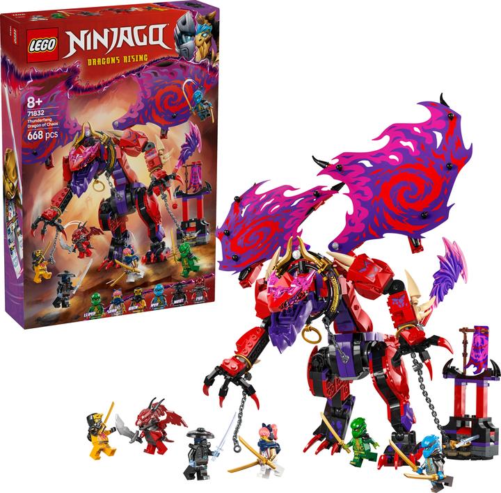 Immagine prodotto LEGO Chaosdrache Donnerzahn (71832, LEGO Ninjago)
