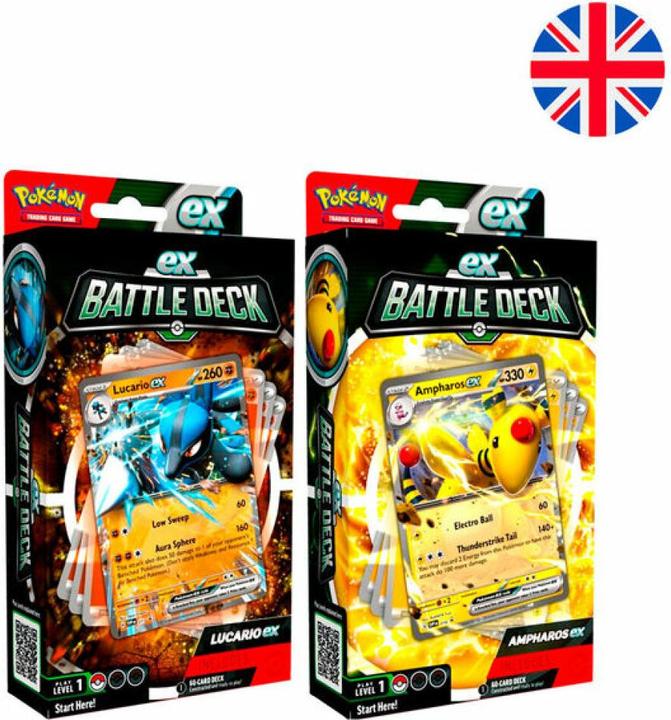 Actual product image Pokémon Pokemon TCG Battle Decks Ampharos (English, Deck)
