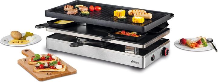 Actual product image Koenig Pizza-Raclette-Grill 4-in-1