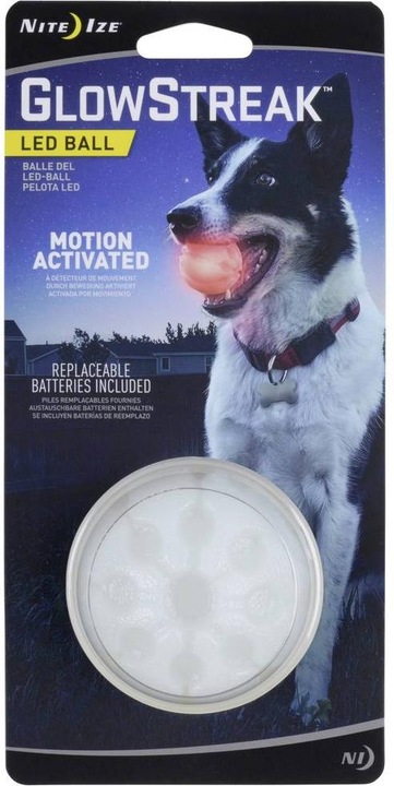 Produktbild Nite Ize LED Wurfball Glowstreak Ball, rot