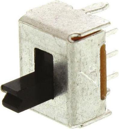 Immagine prodotto Knitter-Switch Interruttore a slitta PCB DPDT Latching 100 mA @ 12 V c.c. Slide