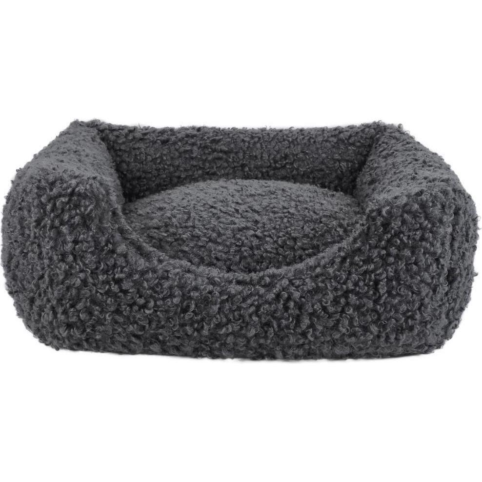 Nordic Paws – Vilja Dog Bed – Size: S 55 × 50 × 20 cm – Grey, Cuccia per cani + cuccia per gatti