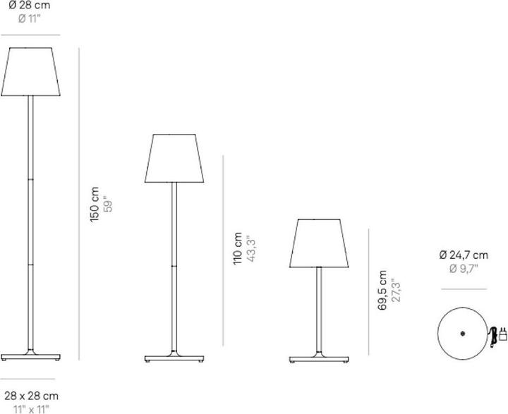 Actual product image Zafferano Poldina Pro (510 lm)